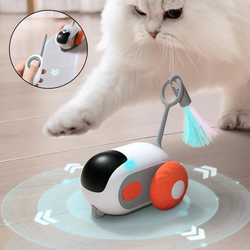 Remote Control Interactive Cat Car Toy - PetsLoveStory®