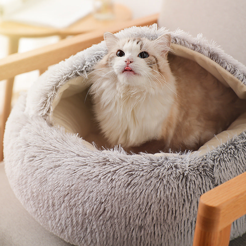 First- Class Cat Warm Bed - PetsLoveStory®