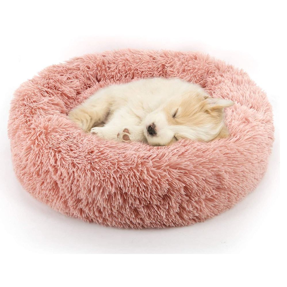 Doghouse plush round pets keep warm in autumn and winter - PetsLoveStory®
