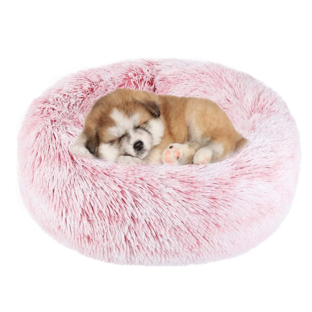 Doghouse plush round pets keep warm in autumn and winter - PetsLoveStory®