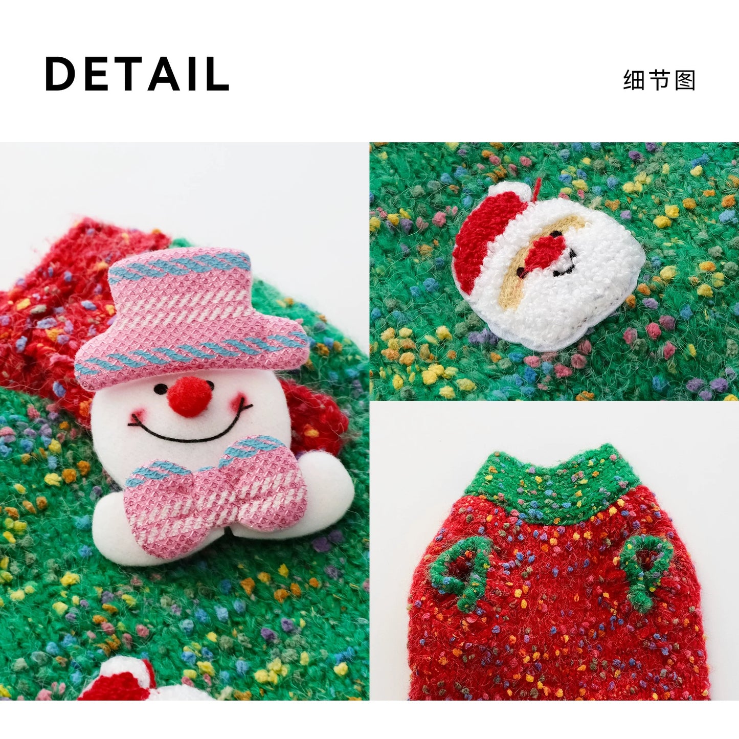 Pet Christmas Dress Autumn and Winter - PetsLoveStory®
