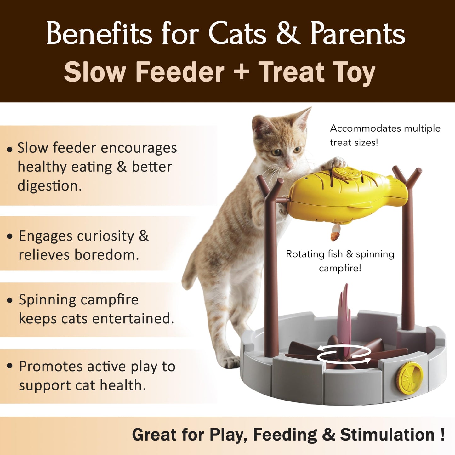 Grilled Fish Cat Treats Toy