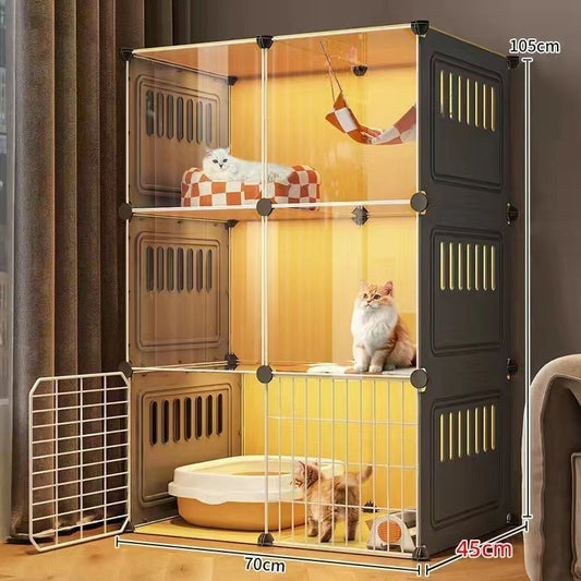 Indoor Cat Cabinet - PetsLoveStory®