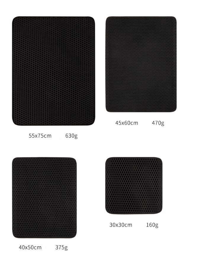 Pet Cat Litter Mat Pet Supplies EVA Double Cat Litter Mat - PetsLoveStory®