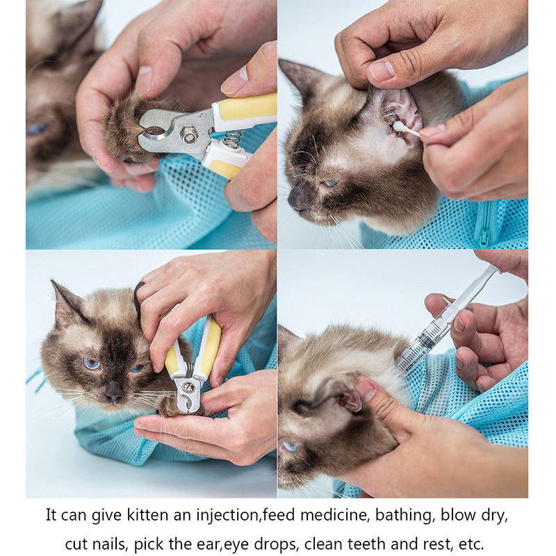 Cat Multifunctional Washing Shower, Pet Nail Trimming Bag - PetsLoveStory®