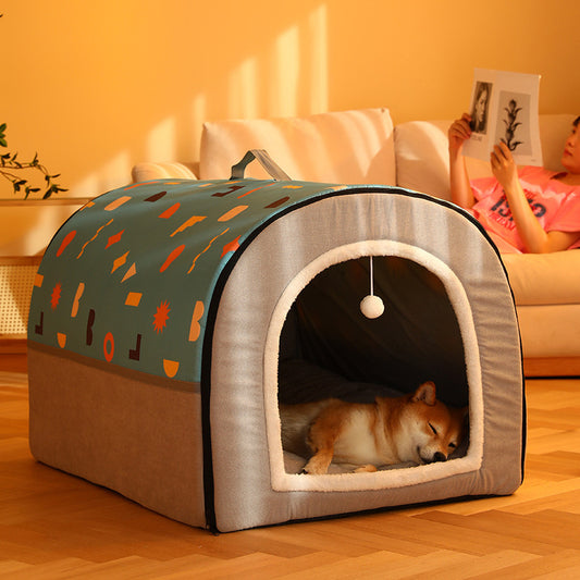PetsLoveStory® Large Dog House Kennel - PetsLoveStory®