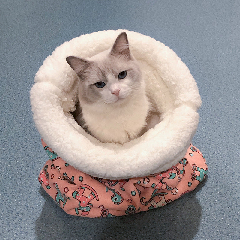 Cat Sleeping Bag 3 Colors - PetsLoveStory®