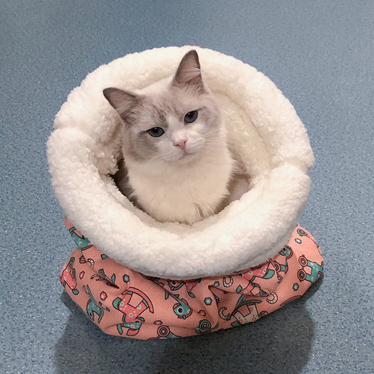 Cat Sleeping Bag 3 Colors - PetsLoveStory®