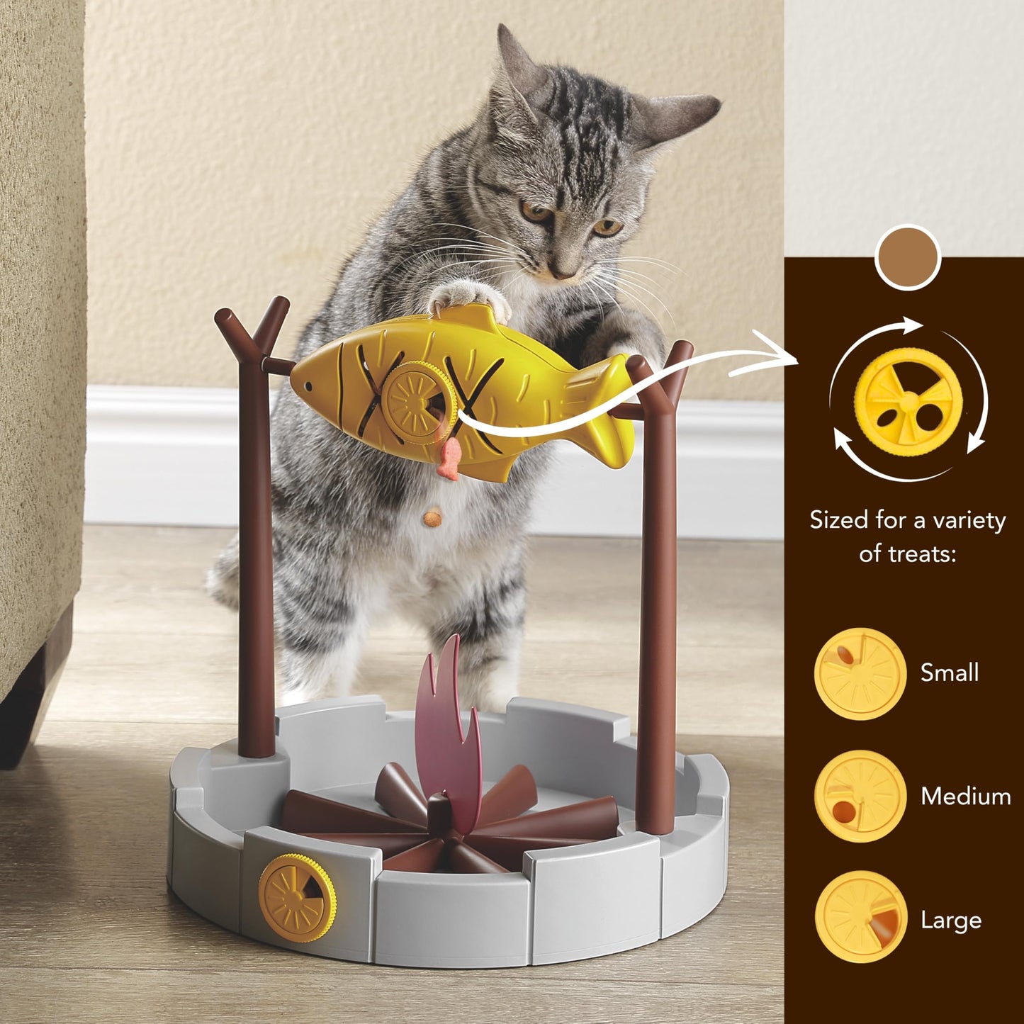 Grilled Fish Cat Treats Toy