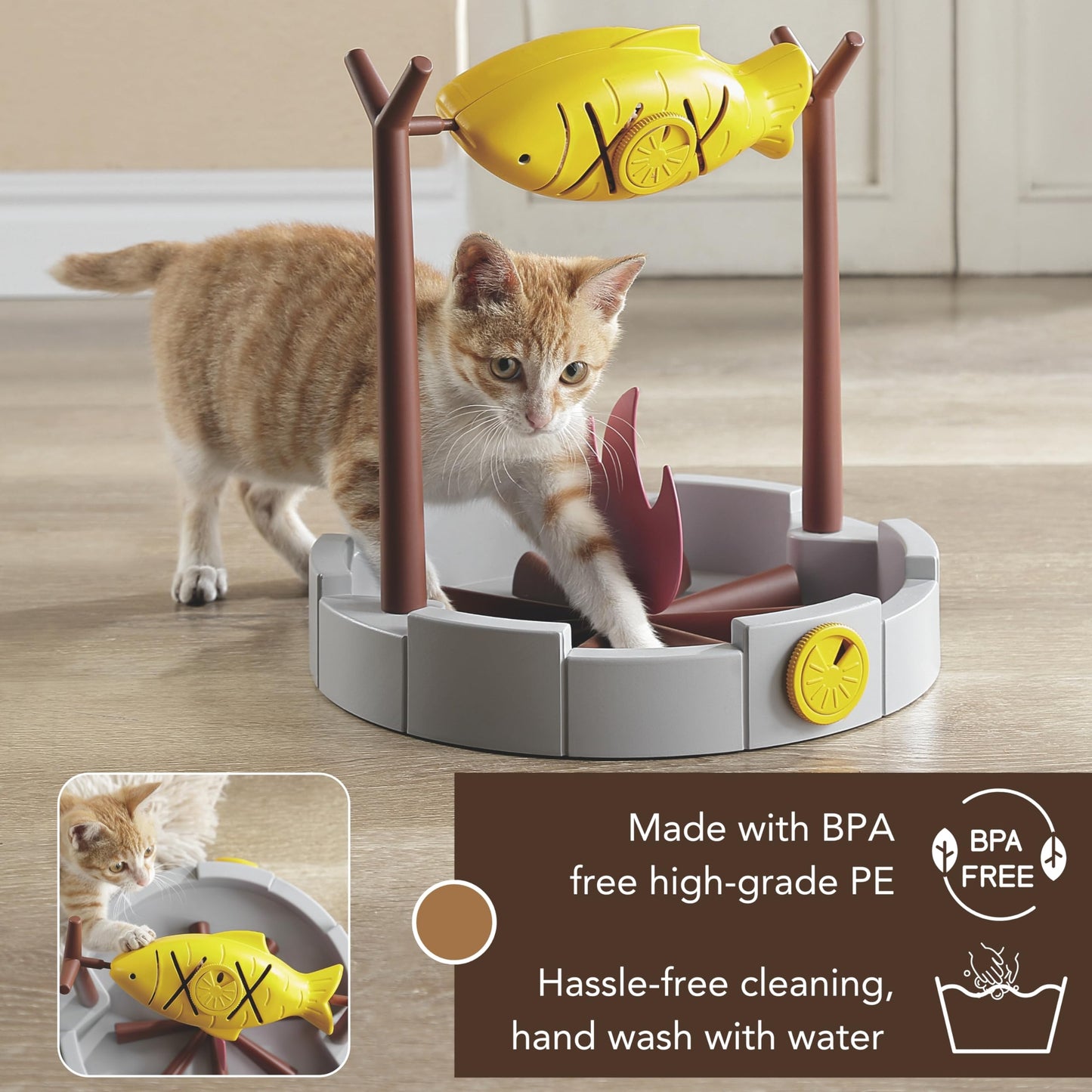 Grilled Fish Cat Treats Toy