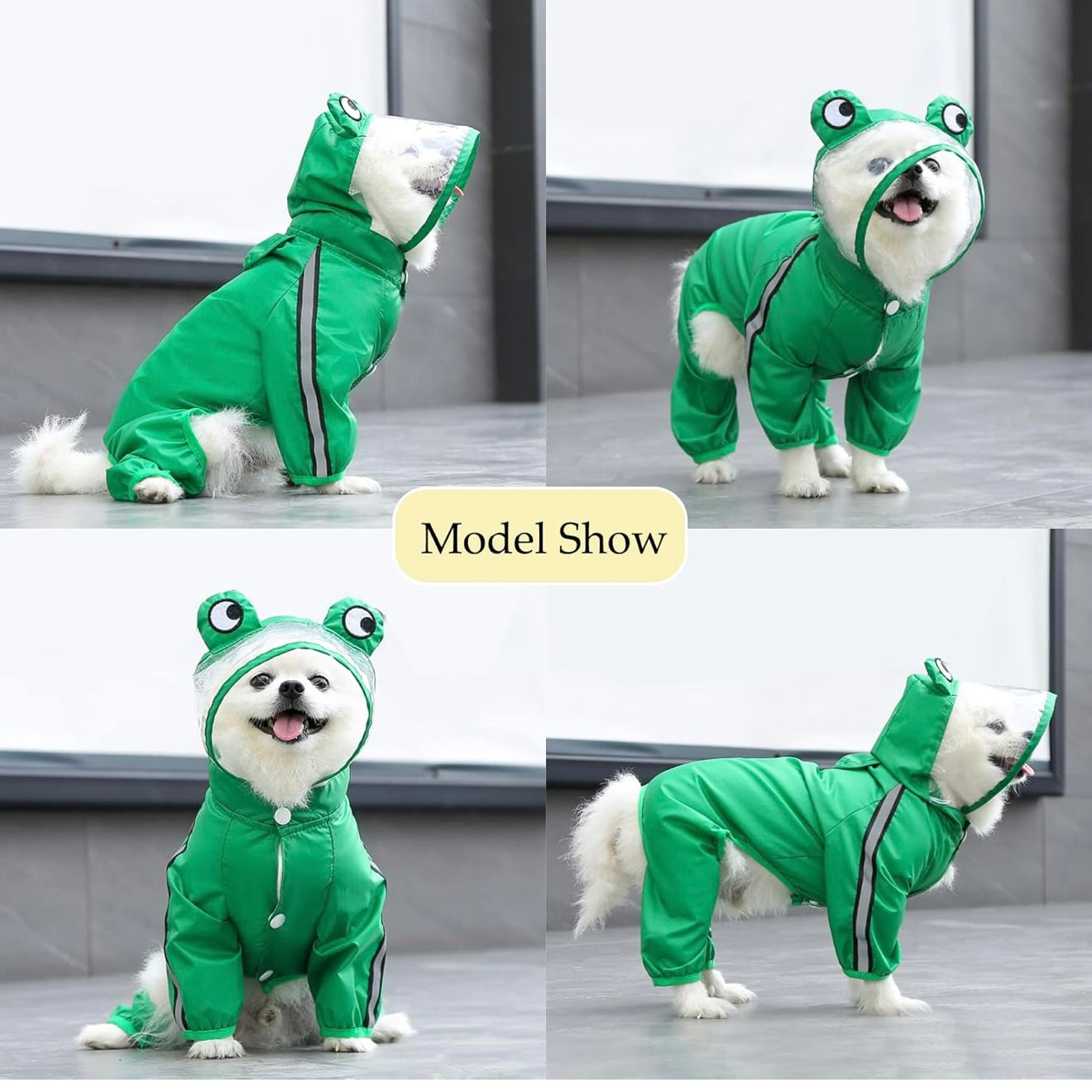 Dog Raincoat Hooded