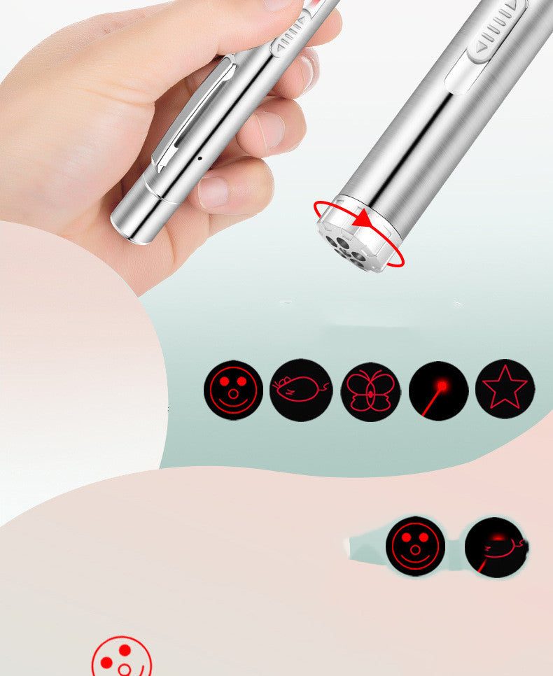 Laser Funny Cat Stick Pen Light Rotation Pattern - PetsLoveStory®