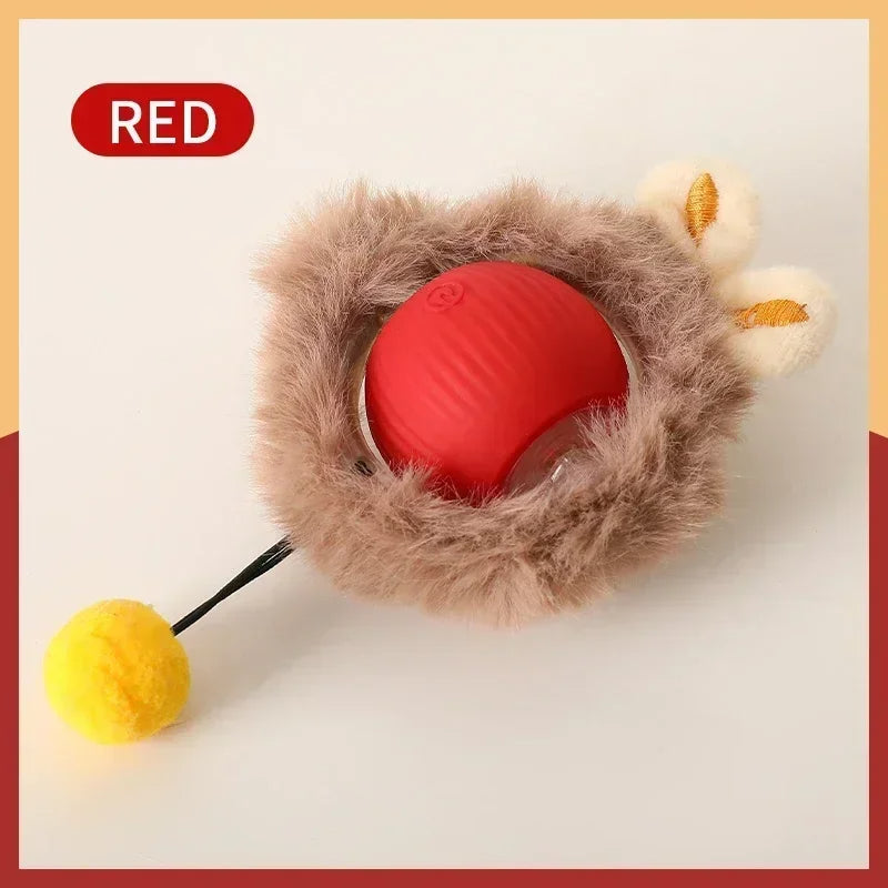 Rotating Smart Ball Cat Toy - PetsLoveStory®