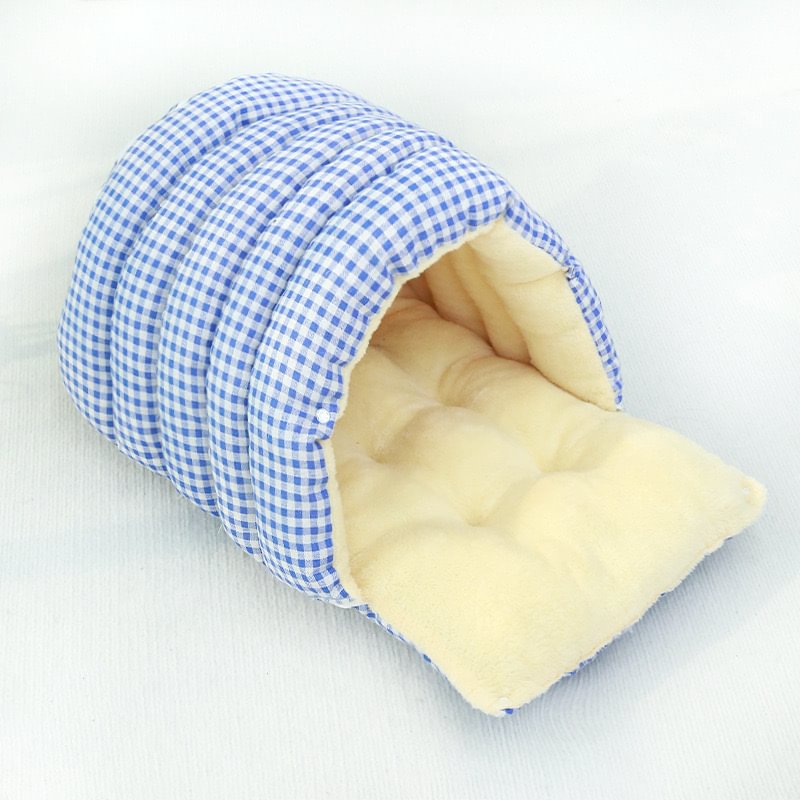 Cama aconchegante estilo caverna com capa removível e lavável