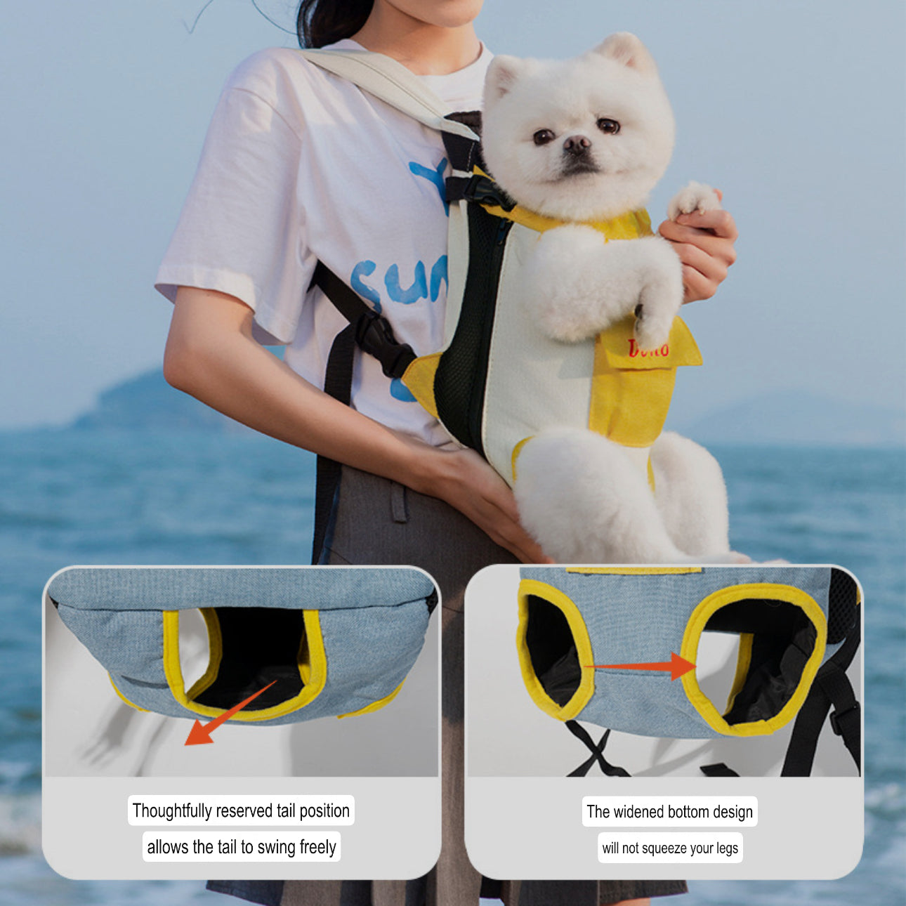 Small dog backpack - PetsLoveStory®