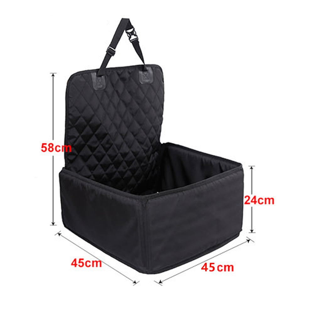 Pet Dog Car Seat Cover 2 In 1 Dog Car Protector Transporter Waterproof - PetsLoveStory®