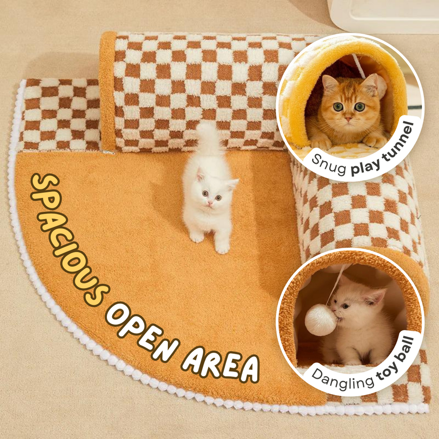 PetsLoveStory® First Class Tunnel Bed - PetsLoveStory®