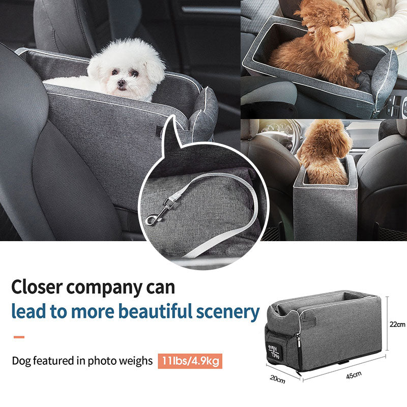Portable Pet Dog Car Seat Central Control Nonslip Dog Carriers Safety - PetsLoveStory®