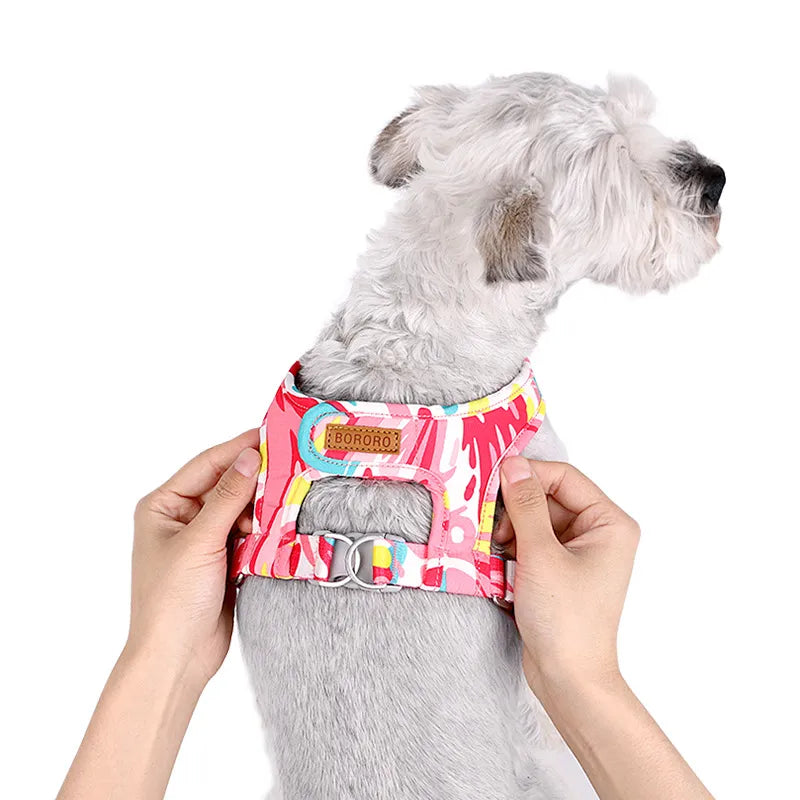 New Dog Cat Harness Adjustable Vest Walking Lead Leash For Puppy Dogs - PetsLoveStory®