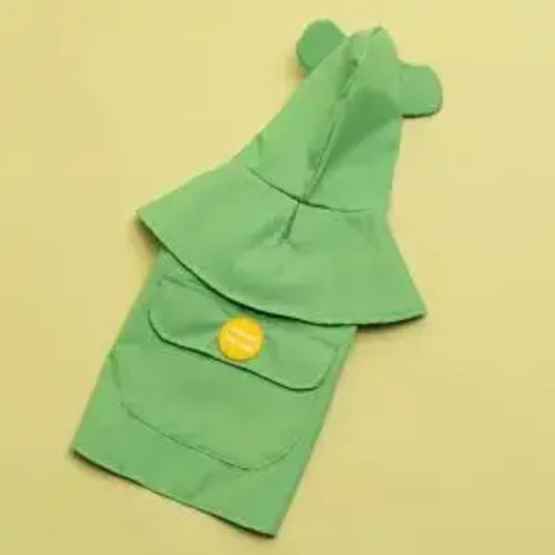 Pets Dog Clothes Hooded Pet Raincoats Strip Dogs Rain Coat - PetsLoveStory®