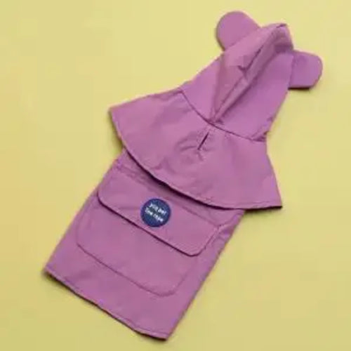 Pets Dog Clothes Hooded Pet Raincoats Strip Dogs Rain Coat - PetsLoveStory®