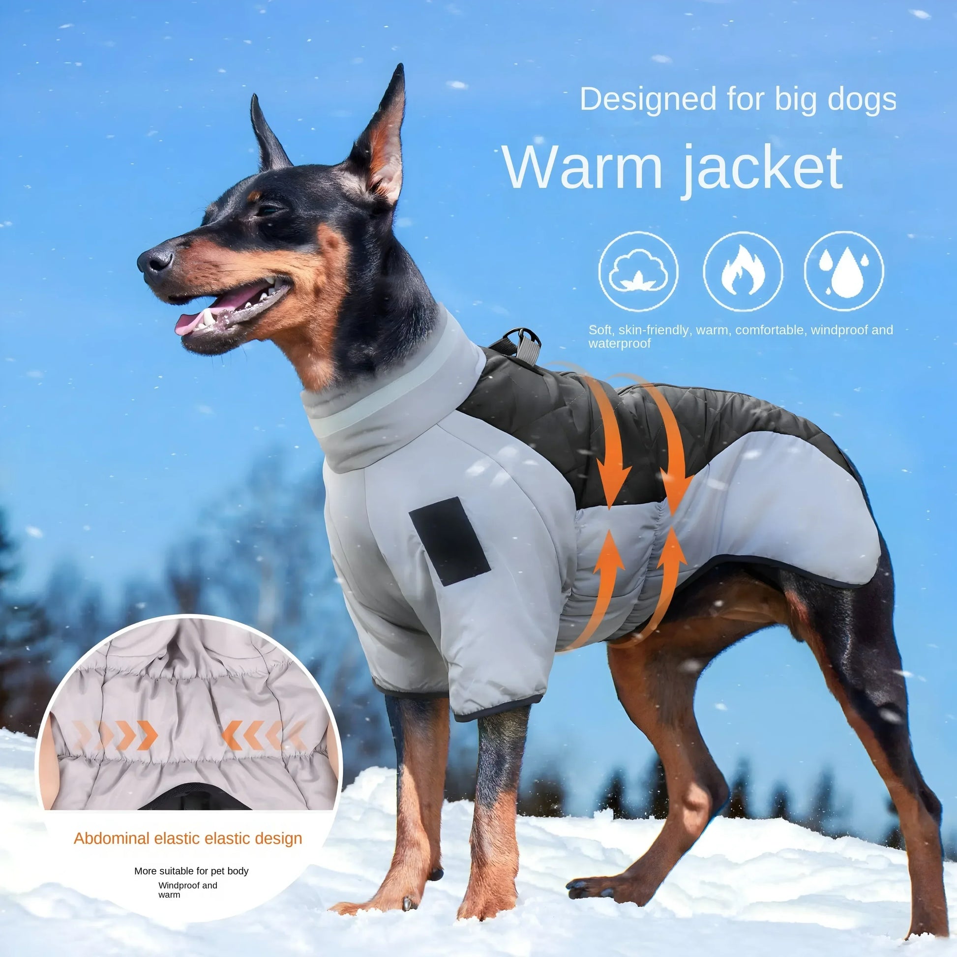 PetsLoveStory® Warm winter Jacket - PetsLoveStory®