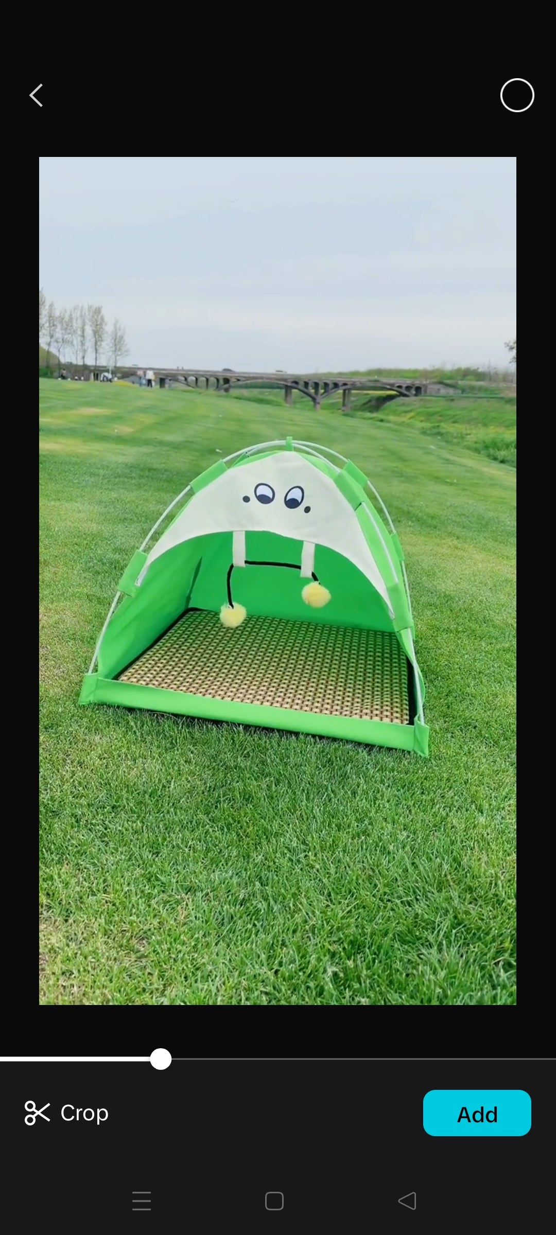 Cute Pet Sun Protection Tent - PetsLoveStory®