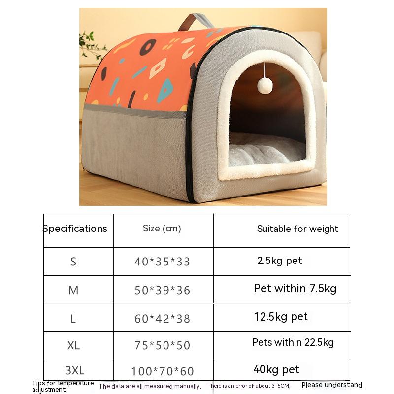 PetsLoveStory® Large Dog House Kennel - PetsLoveStory®