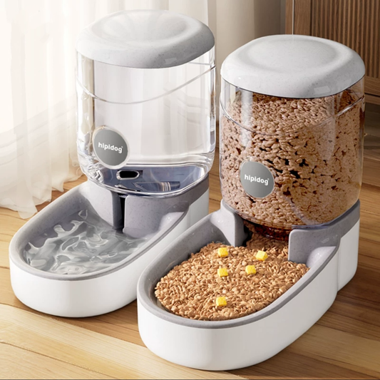 Automatic Pet Feeder 4L Gravity Dog Food Dispenser Large Capacity - PetsLoveStory®