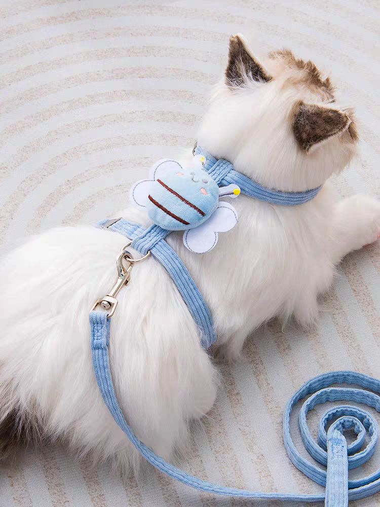 Bee Shape Cat Harness Traction Rope - PetsLoveStory®
