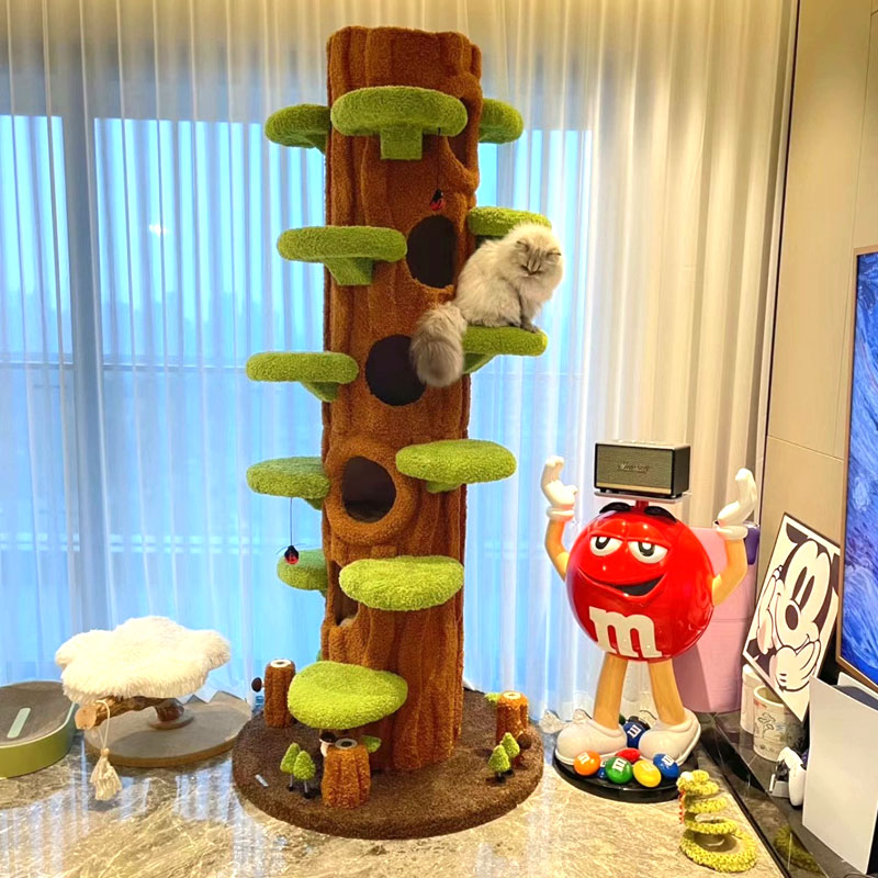 Luxury Simulation Climbing Frame Bed for Multiple Cat Tree - PetsLoveStory®