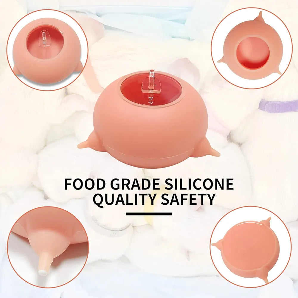 3 Pacifiers Puppy Kitten Silicone Feeder - PetsLoveStory®