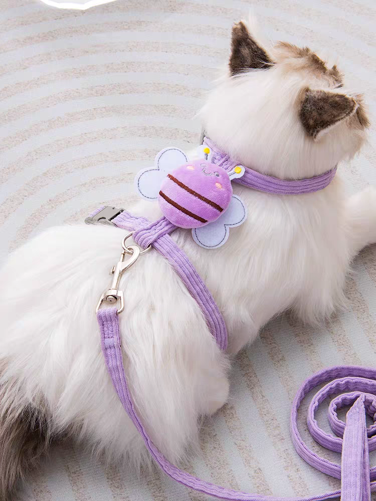 Bee Shape Cat Harness Traction Rope - PetsLoveStory®