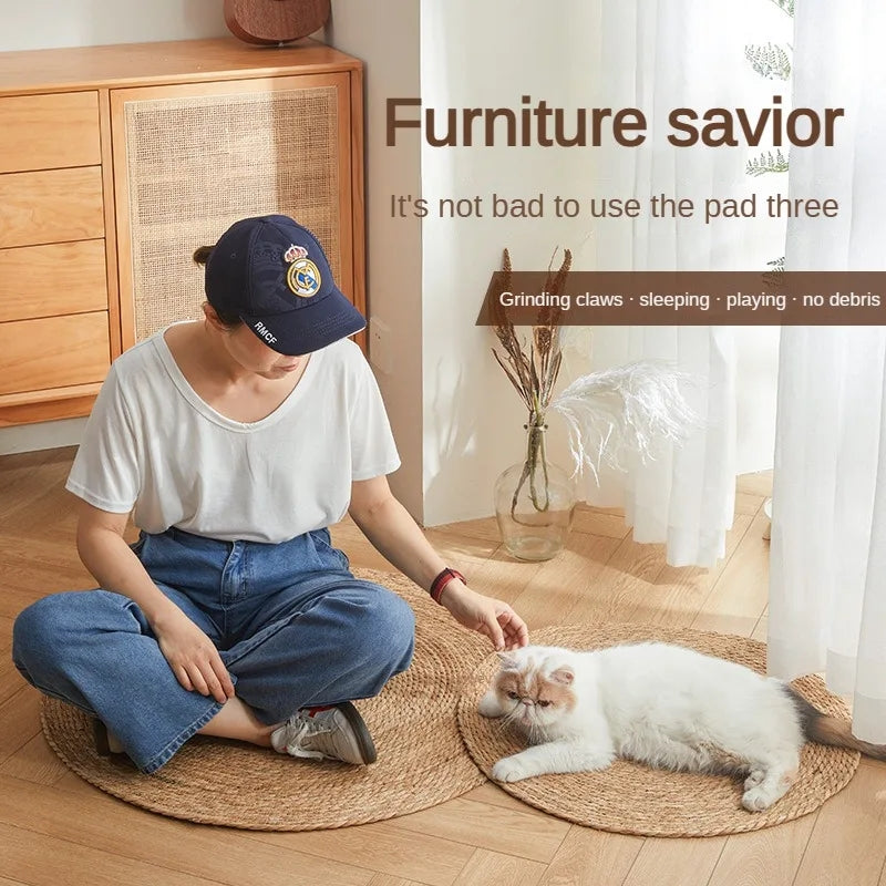 Cat handmade Summer Sleeping + Scratching Mat - PetsLoveStory®