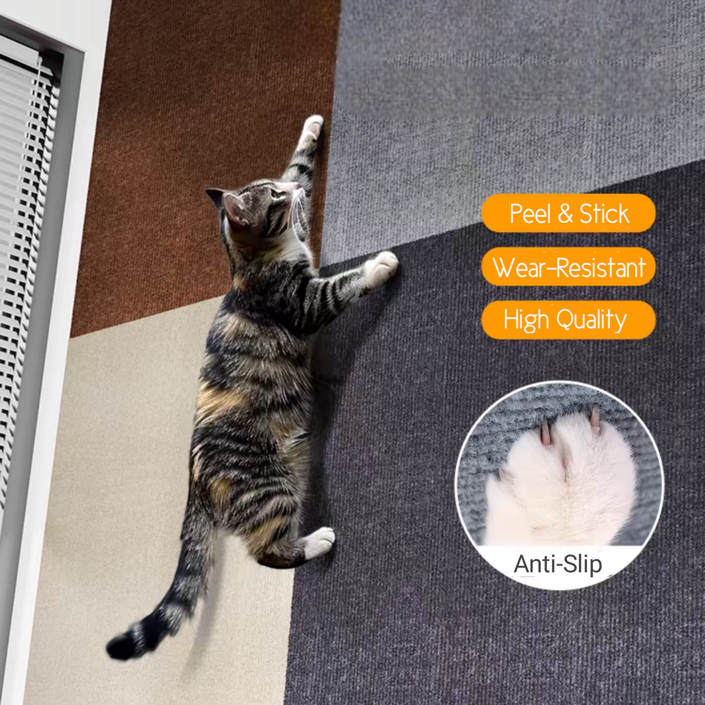 DIY Climbing Cat Scratcher - PetsLoveStory®
