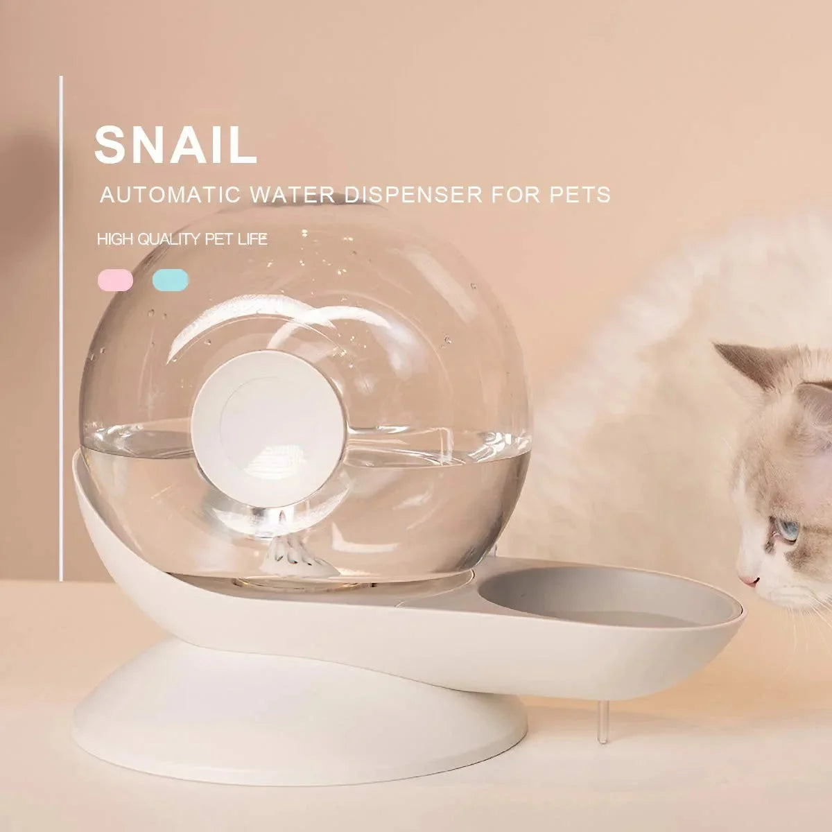 Cat & Dog Automatic Water Fountain - PetsLoveStory®