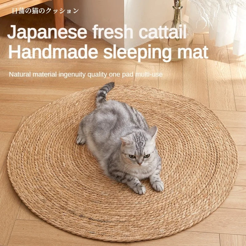 Cat handmade Summer Sleeping + Scratching Mat - PetsLoveStory®