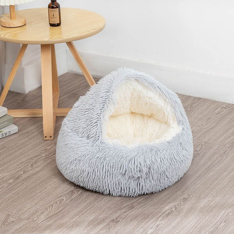 Warm cozy bed - PetsLoveStory®
