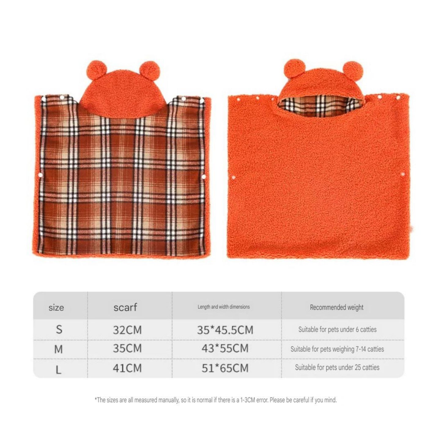 Pet Cape Blanket - PetsLoveStory®