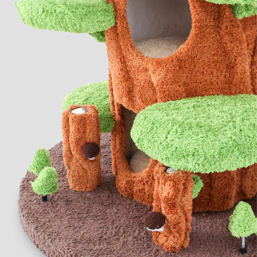 Luxury Simulation Climbing Frame Bed for Multiple Cat Tree - PetsLoveStory®