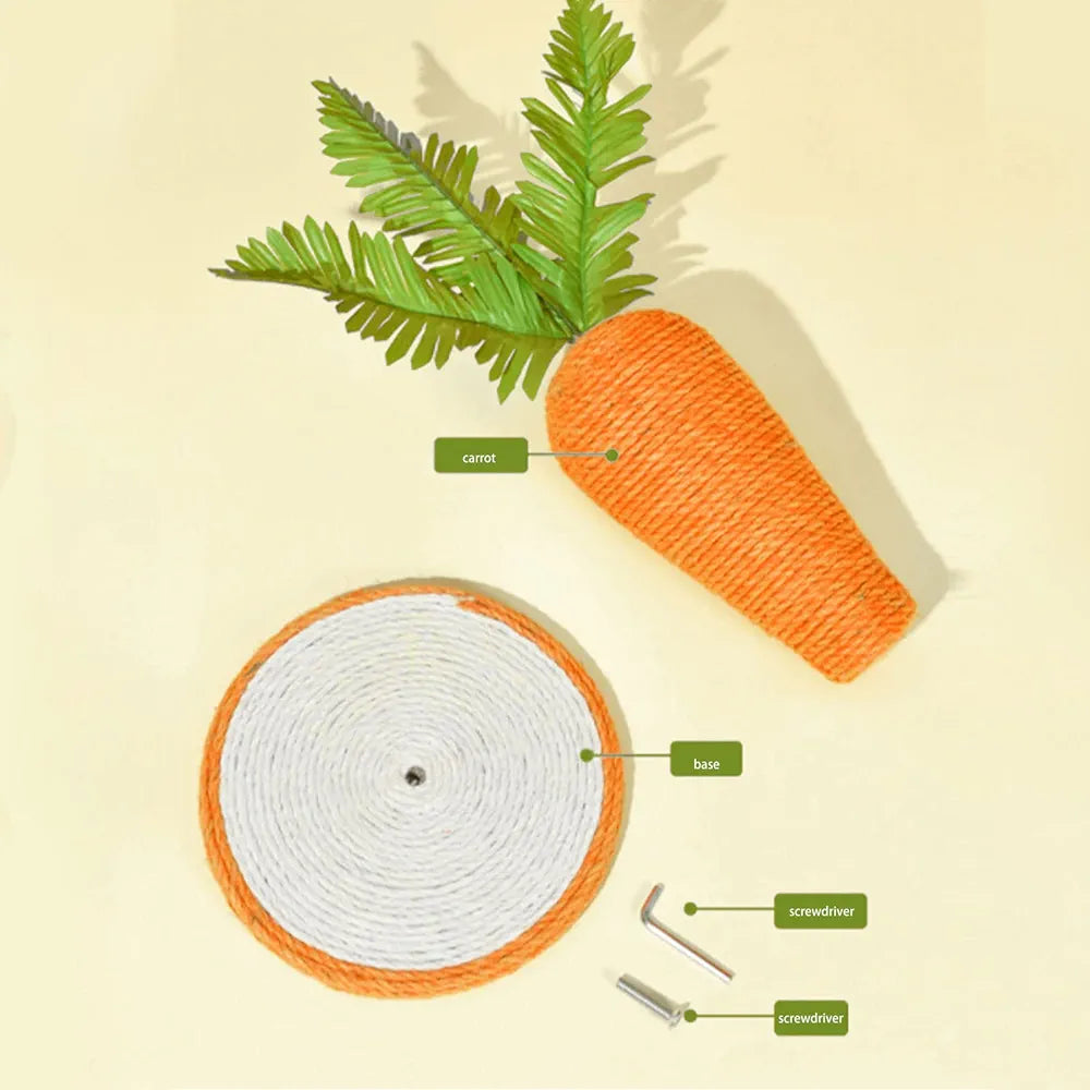 Sisal Climbing Frame Cat Toy Radish - PetsLoveStory®
