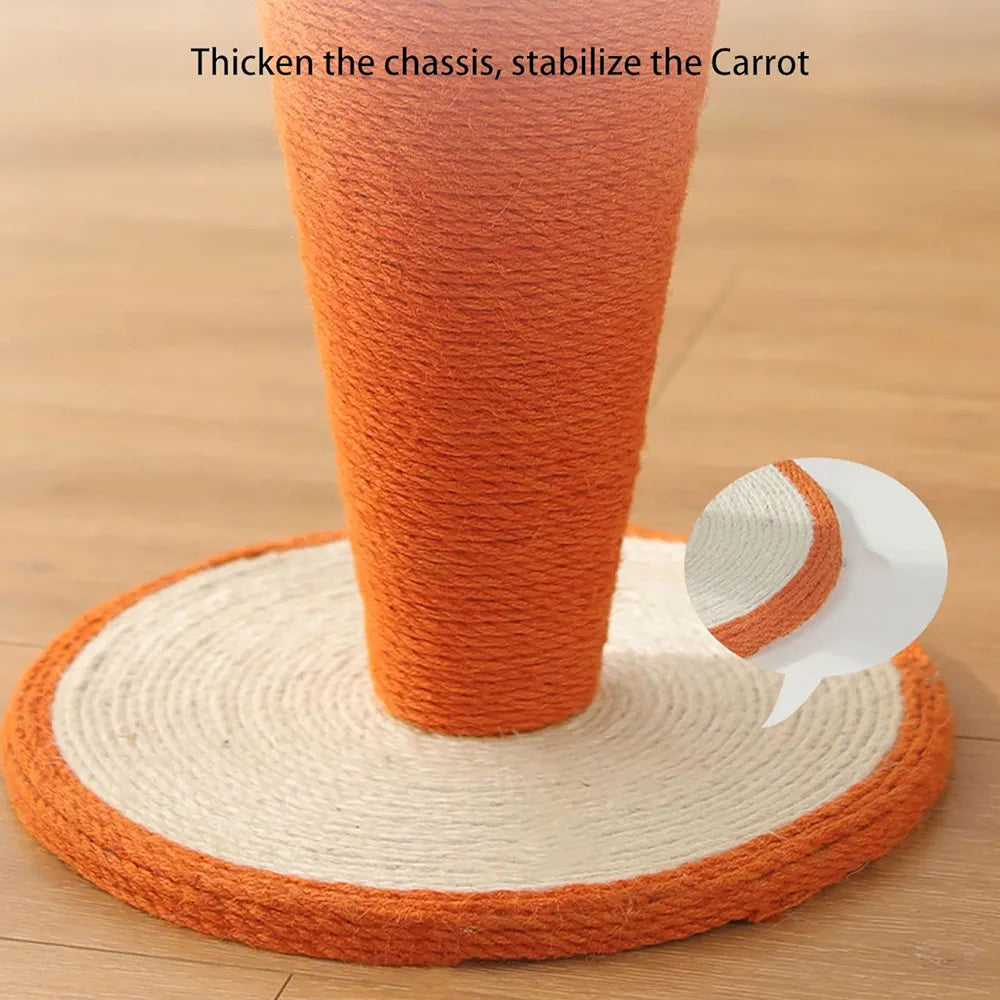 Sisal Climbing Frame Cat Toy Radish - PetsLoveStory®