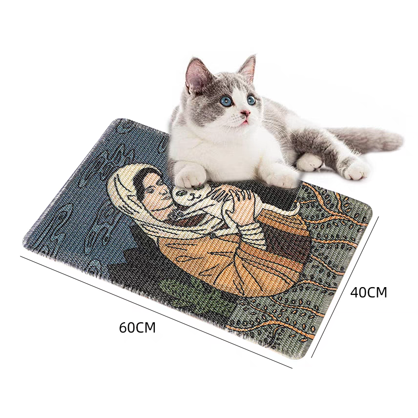 wall decoration painting pet cat claw scratching board - PetsLoveStory®