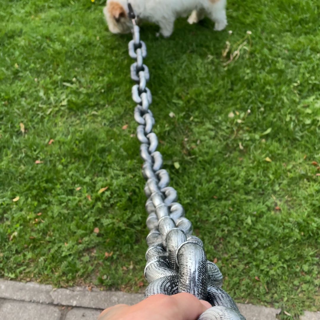 Simulated Chain Traction Rope - PetsLoveStory®