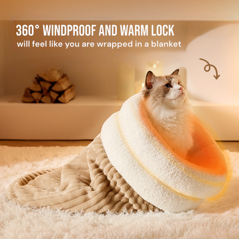 Sleeping bag nest - PetsLoveStory®