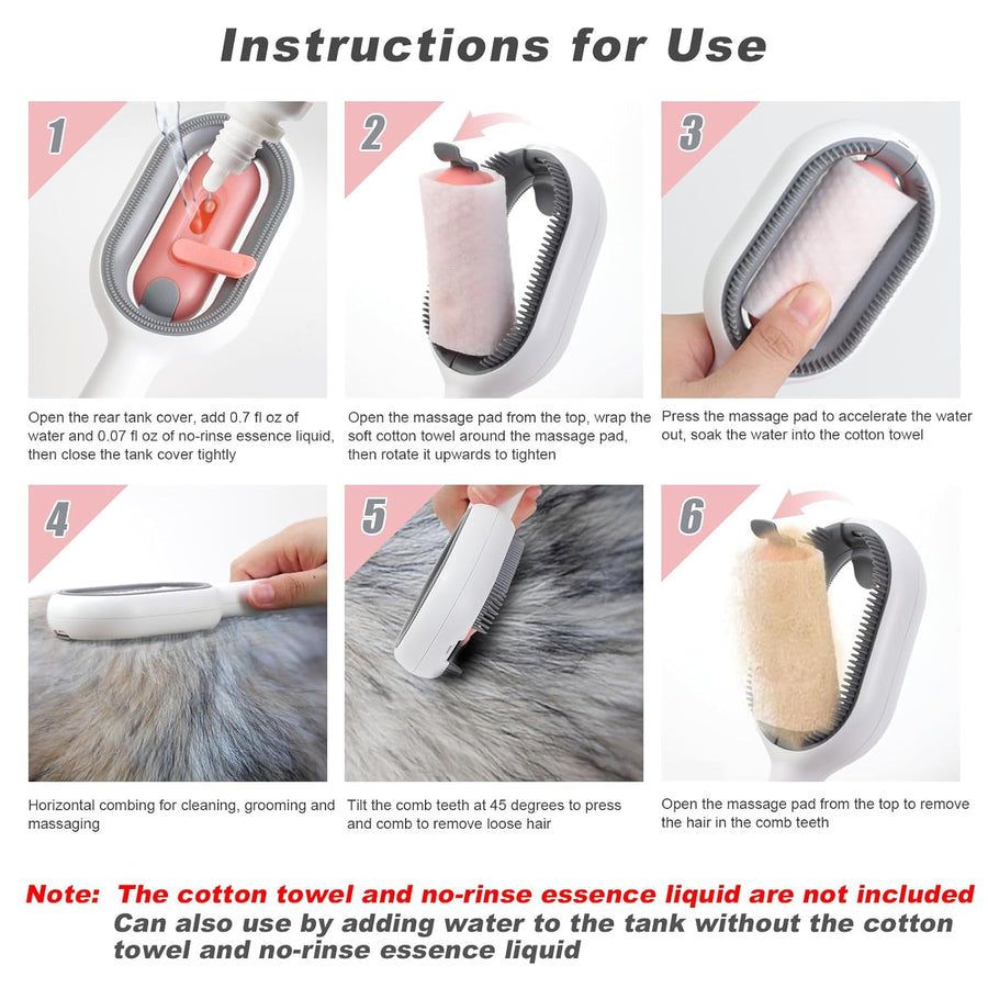 2 in 1 cleaning brush cat - PP19 - PetsLoveStory®