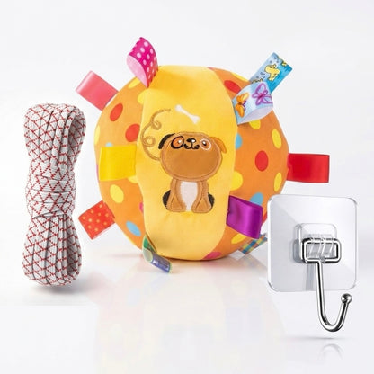 Colorful Squeaky Hanging Dog Training Toy