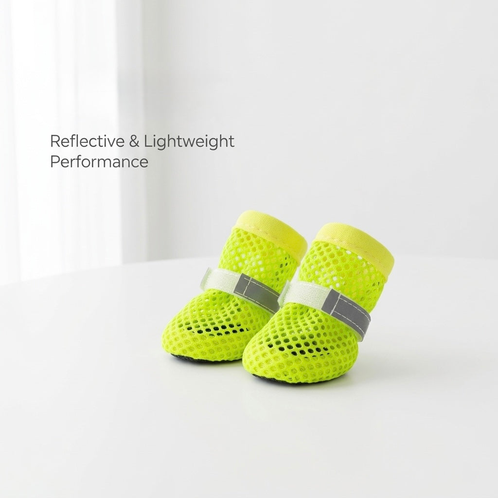 Ultra-breathable mesh pet shoes