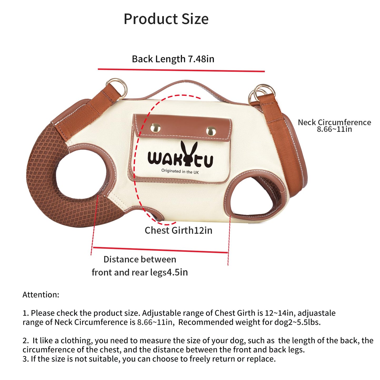 Dog Lift Harness Dog Carrier Dog VES Harness