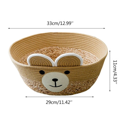 Cat Woven Basket Cooling Nest